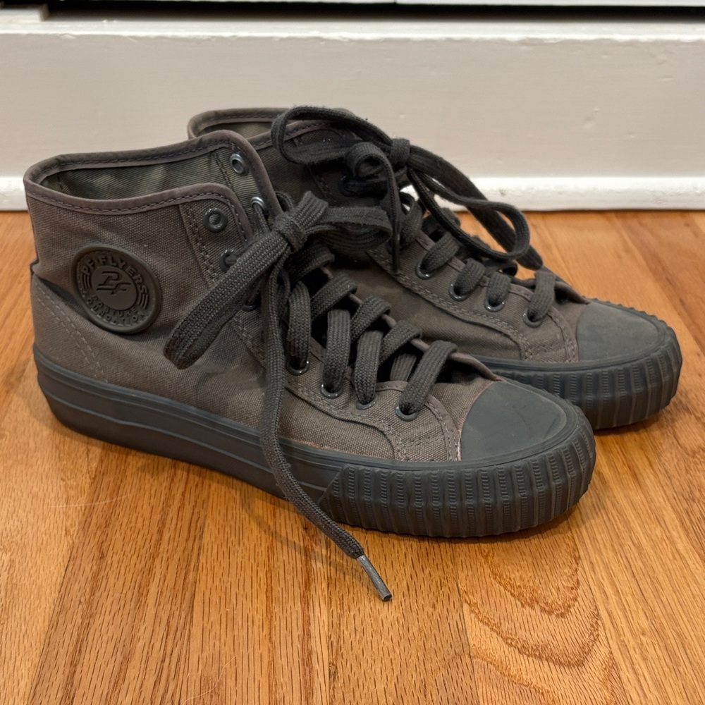 PF Flyers High-Top Sneakers - Grey